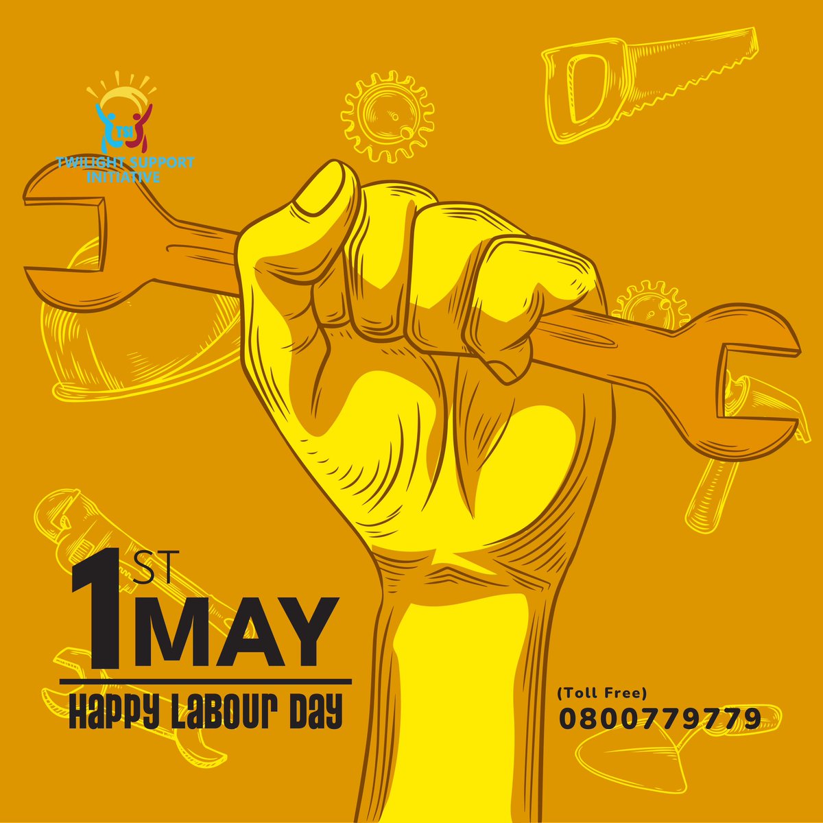 Today, we honour the resilience and contributions of workers everywhere, especially rural vulnerable youth striving for dignity, equity, and safe livelihoods. At Twilight Support Initiative, we continue 2 advocate for inclusive labour rights and social protection. #LabourDay