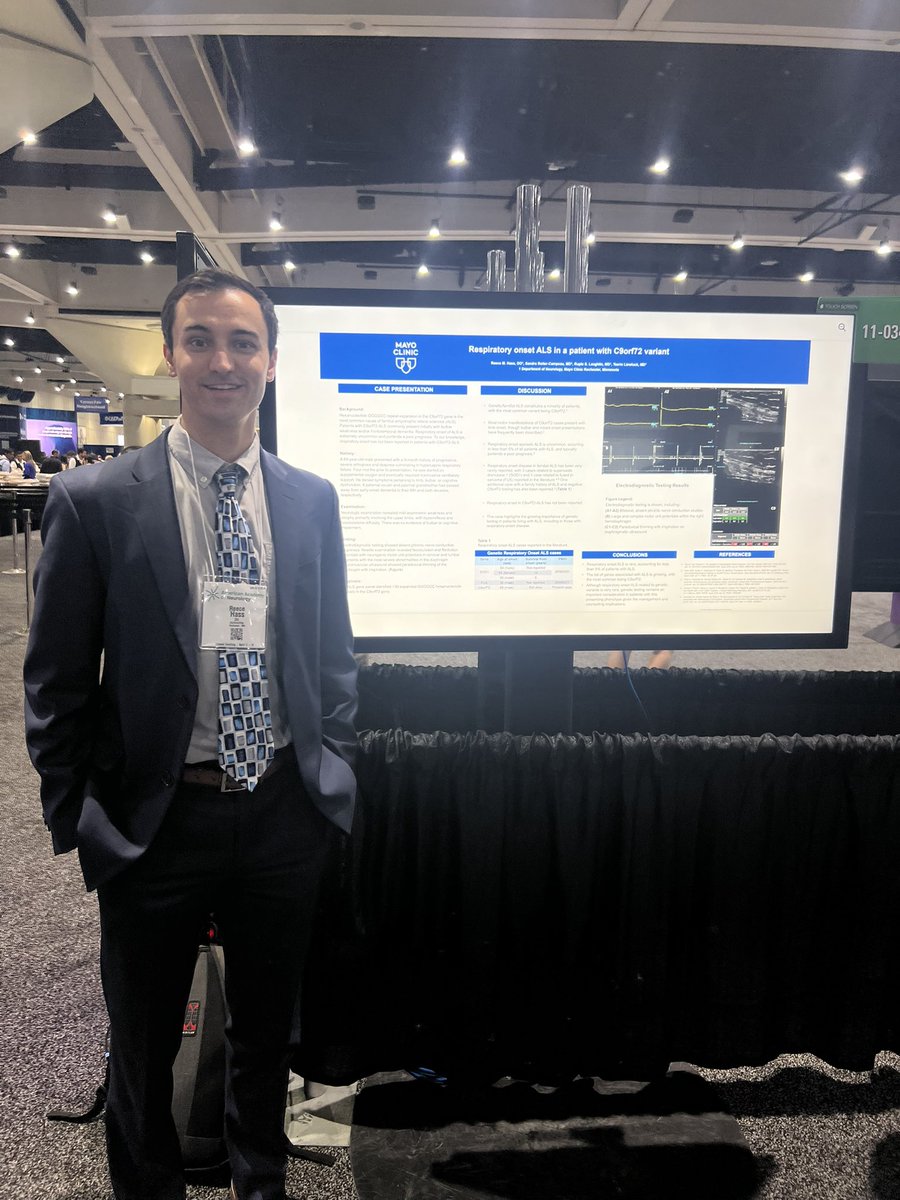 🧠 Taking a look back at the remarkable contributions of our Mayo Clinic Neurology fellows at #AAN2025! Their poster presentations showcased cutting-edge research and clinical excellence. Here’s a look at a few of the moments that made the week so memorable.
#NeuroFellows