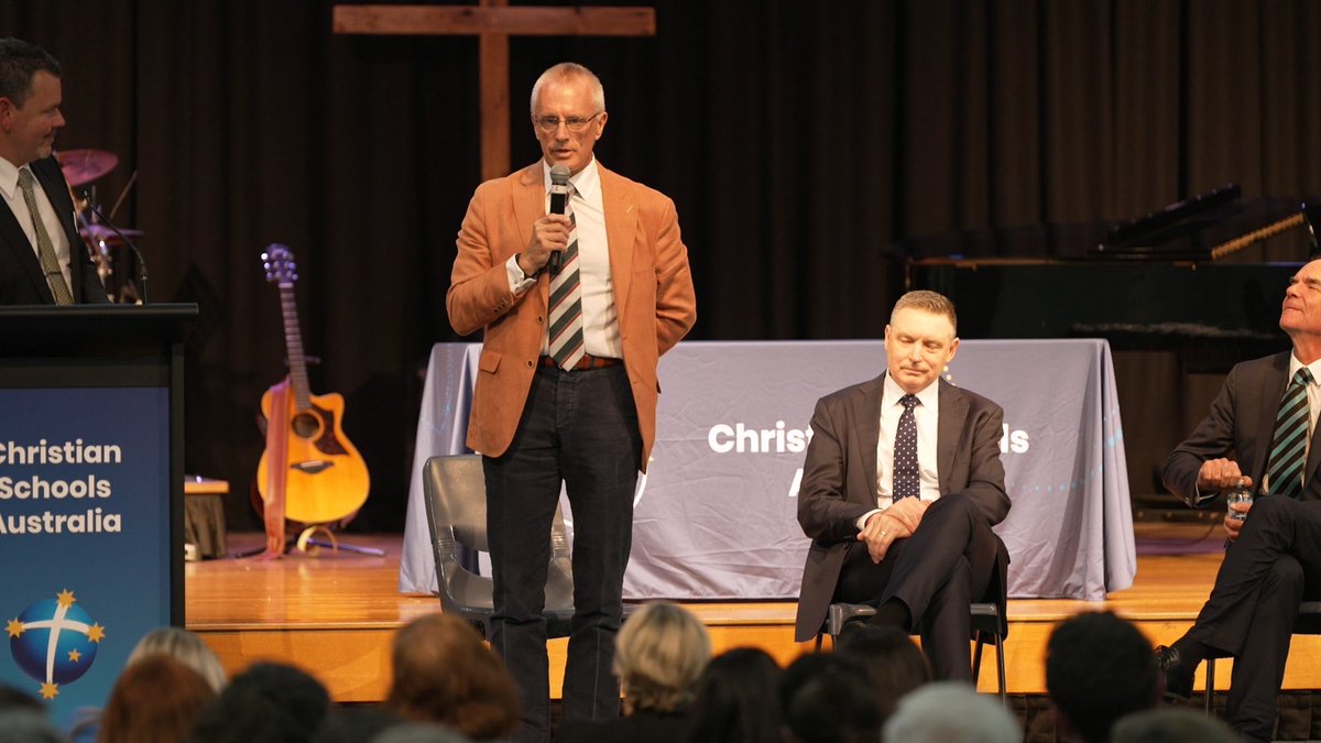 SenatorStacey's tweet image. Many Thanks to Christian Schools Australia for having me to debate the most important issues to a good Australia!
#Auspol2025