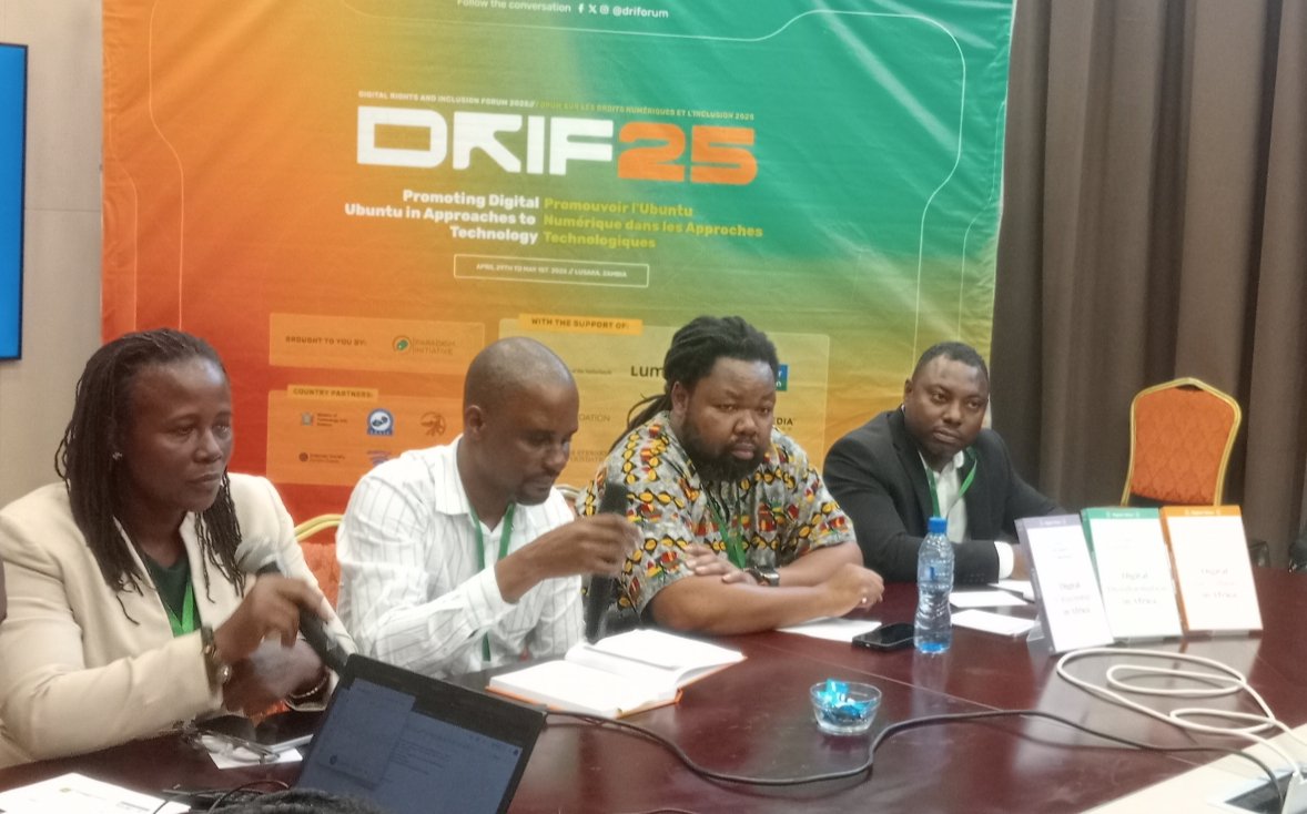 Authors of the chapters of book "Digital Surveillance in Africa": Gifty Appiah-Adjei (Ghana), 
Admire Mare (Uni of Joburg), Jimmy Kainja (Malawi) and 
Kiss Abraham (Zambia).
Their new book has been published open access and is free to download here: bloomsburycollections.com/monograph?doci…