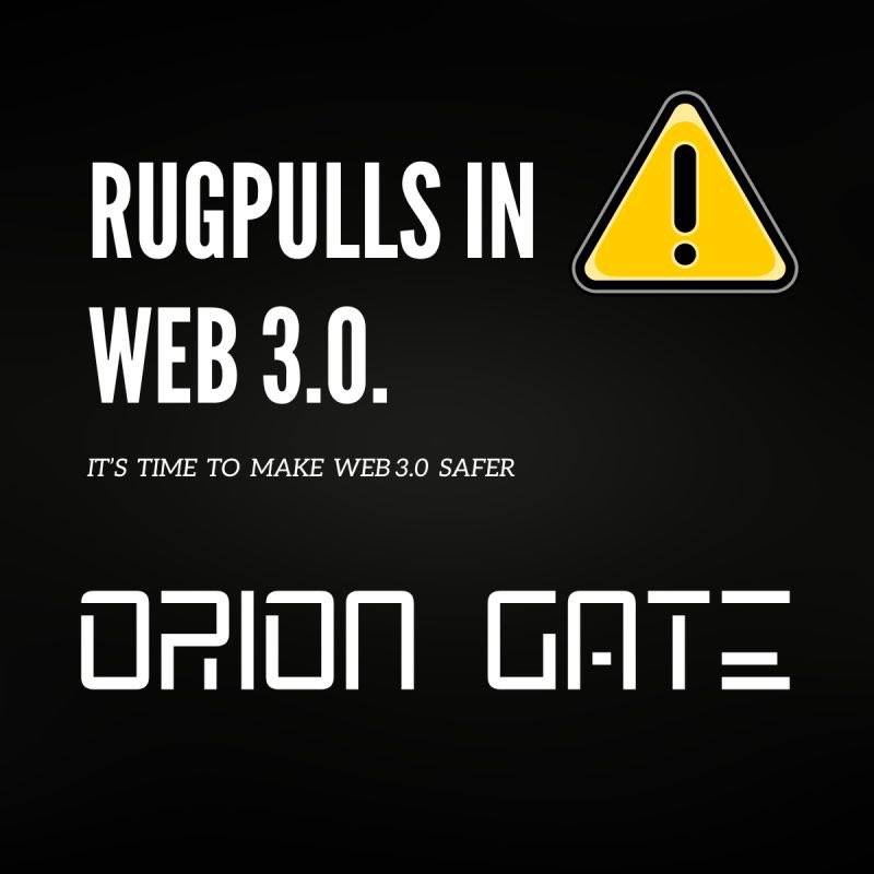 ⚠️ Web3 lost millions to rugpulls in 2024—this has to stop.

Orion Gate is changing the game:

✅ Auto-freeze on sudden liquidity withdrawals
✅ Community voting for widely-held tokens
✅ “Protected by Orion” trust badge

DEX, built for safety first.

#oriongate