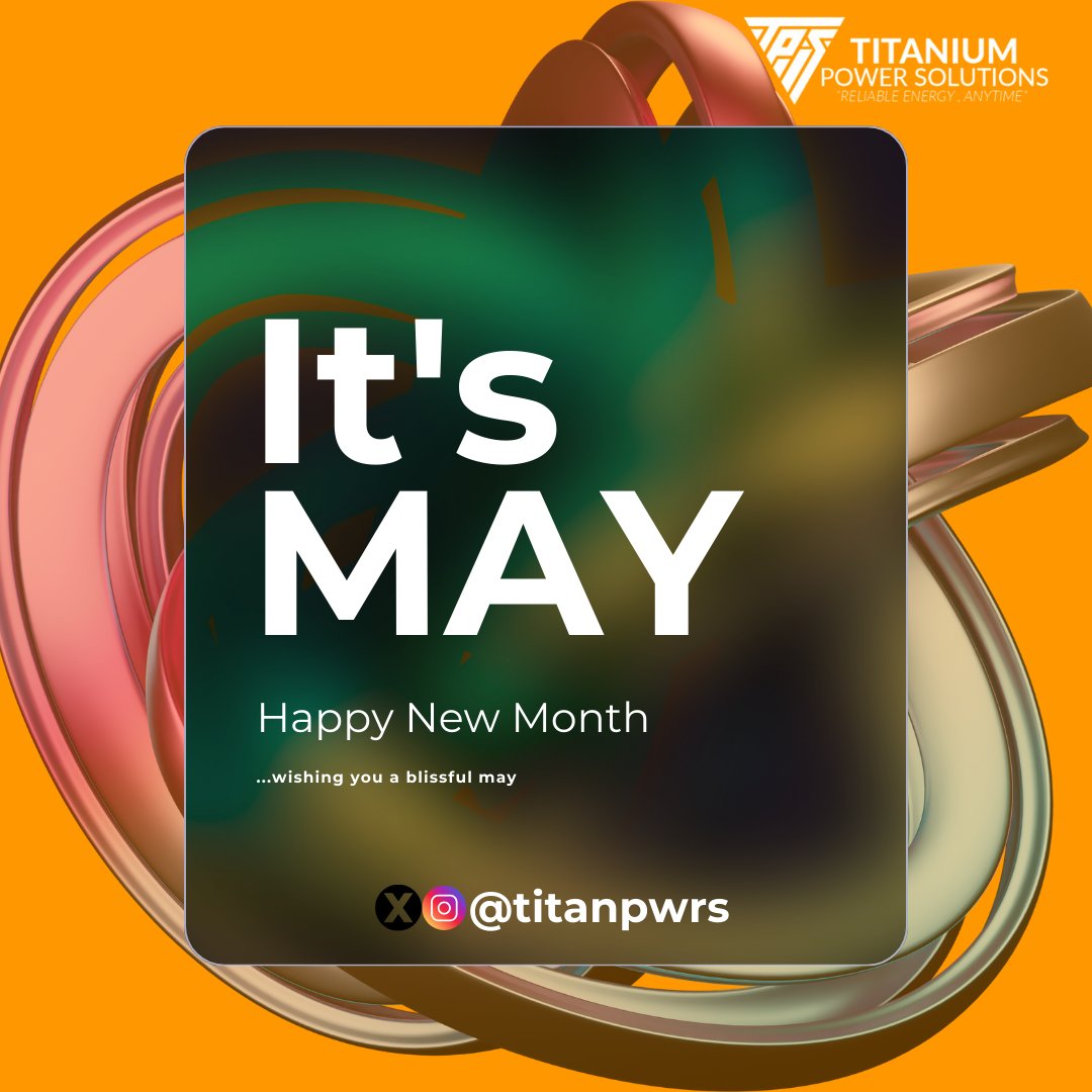 Wishing you a blissful May. 
#HappyNewMonth