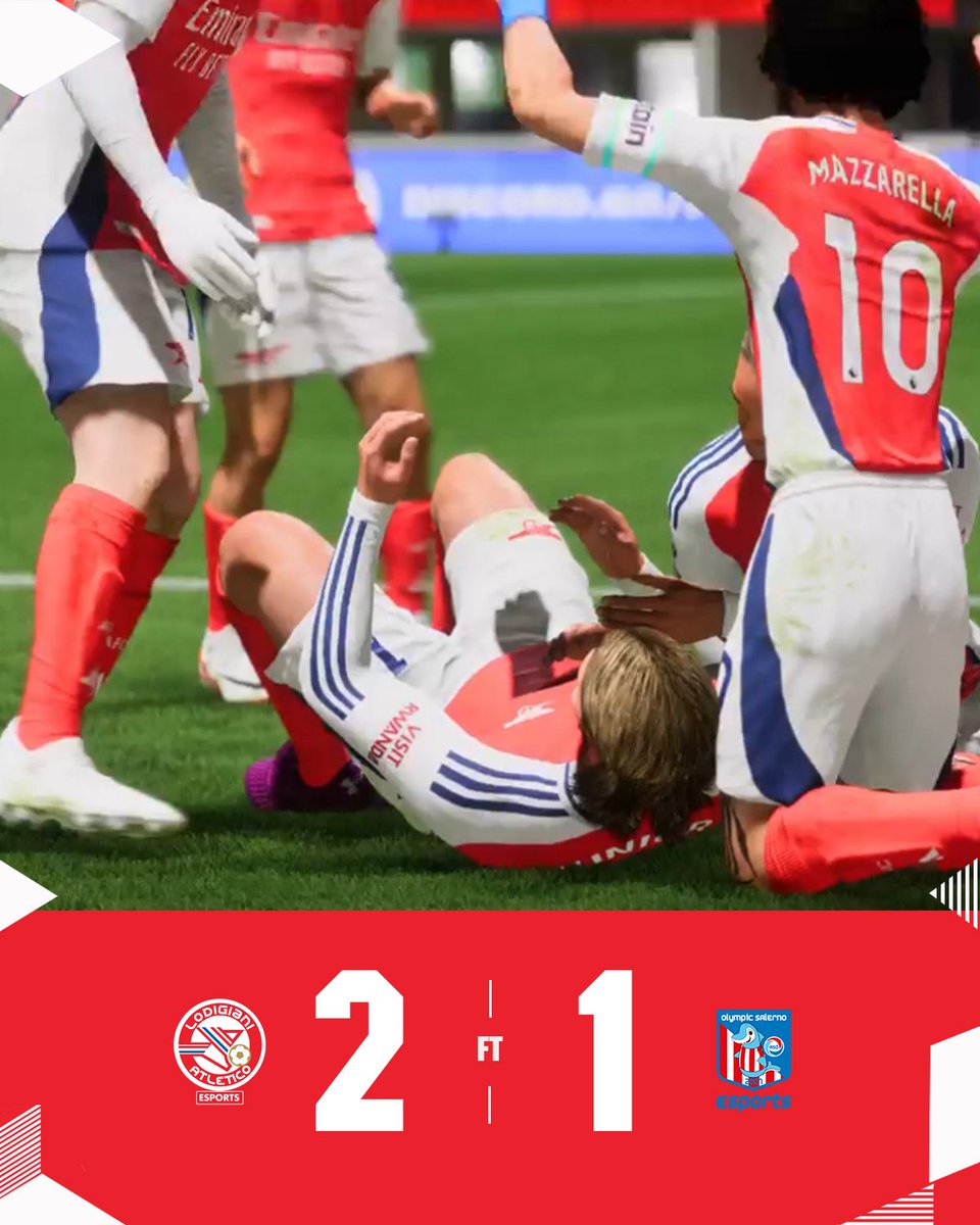 Atletico Lodigiani Esports (@tktunited) on Twitter photo Vinciamo noi! ๐คฉ
FULL TIME:
๐ <a href="/LNDEsport1/">LND Esport</a> | E-Cup ๐
๐ <a href="/OlympicSaEsp/">Olympic Salerno eSports</a>
โ
And. 0-0 Rit. 2-1
Prova magistrale di tutti, reparto difensivo assolutamente straordinario ๐
Superiamo il primo turno.
Avanti cosรฌ! ๐ช Vinciamo noi! ๐คฉ
FULL TIME:
๐ <a href="/LNDEsport1/">LND Esport</a> | E-Cup ๐
๐ <a href="/OlympicSaEsp/">Olympic Salerno eSports</a>
โ
And. 0-0 Rit. 2-1
Prova magistrale di tutti, reparto difensivo assolutamente straordinario ๐
Superiamo il primo turno.
Avanti cosรฌ! ๐ช