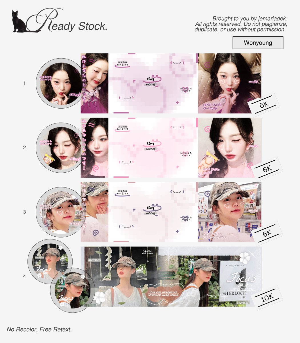 Milly - mt after dm! STICKER PACK WABIS📌 tweet media