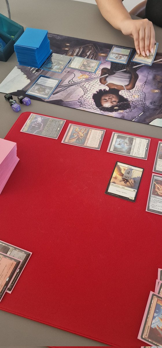 I am in the middle of winning a magic the gathering game, about to close it out and my bra-less fiancée brings me a sandwhich (not asked for) with chips as I play a legendary planeswalker on turn.

So how's your day going?