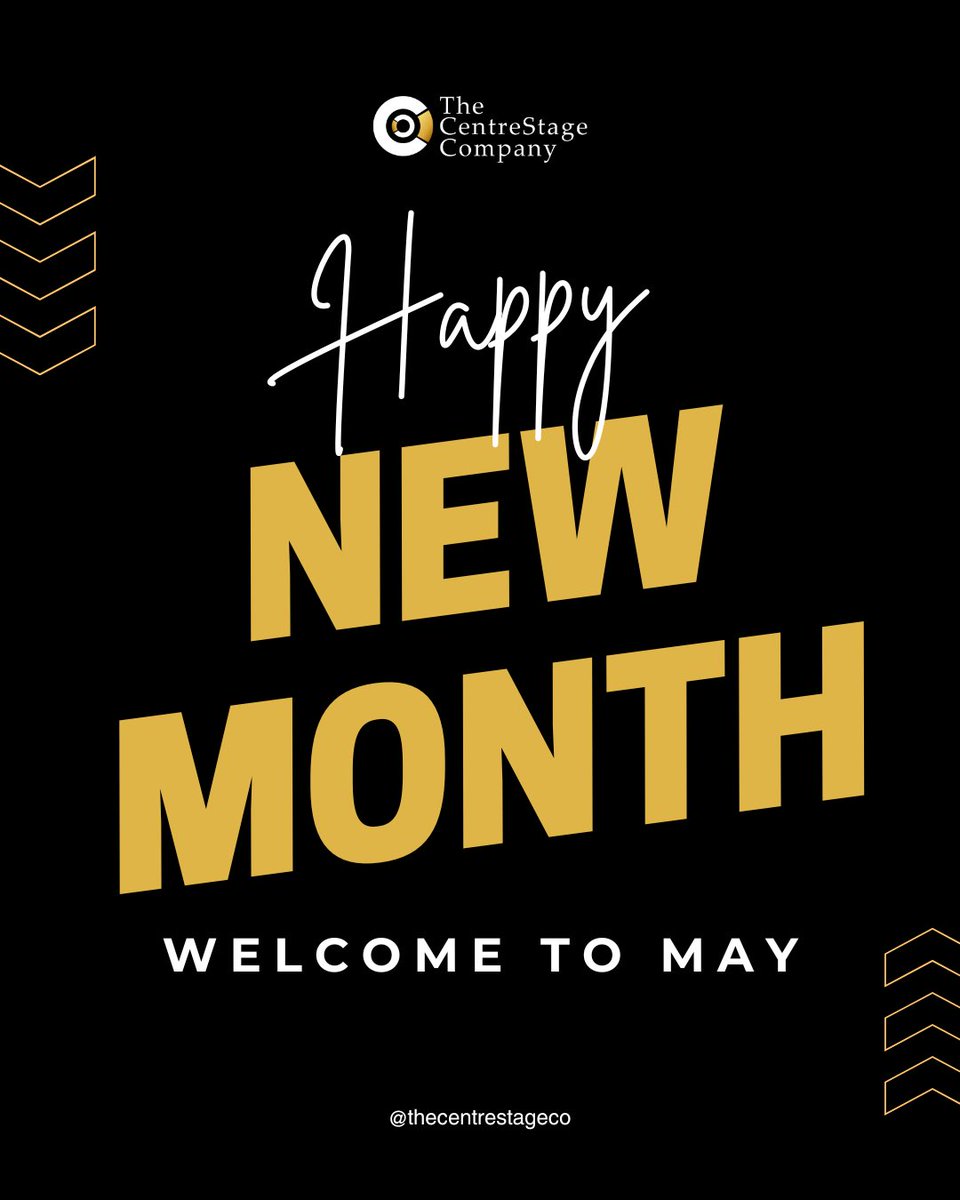 thecentrestagec's tweet photo. May this new month bring more Clarity, Confidence, and unforgettable CentreStage moments.

Here’s to showing up, speaking up, and standing out.
It’s your time to be seen, heard, and celebrated.

Happy New Month from The CentreStage Company!💛 https://t.co/pJ8JtzdXVS