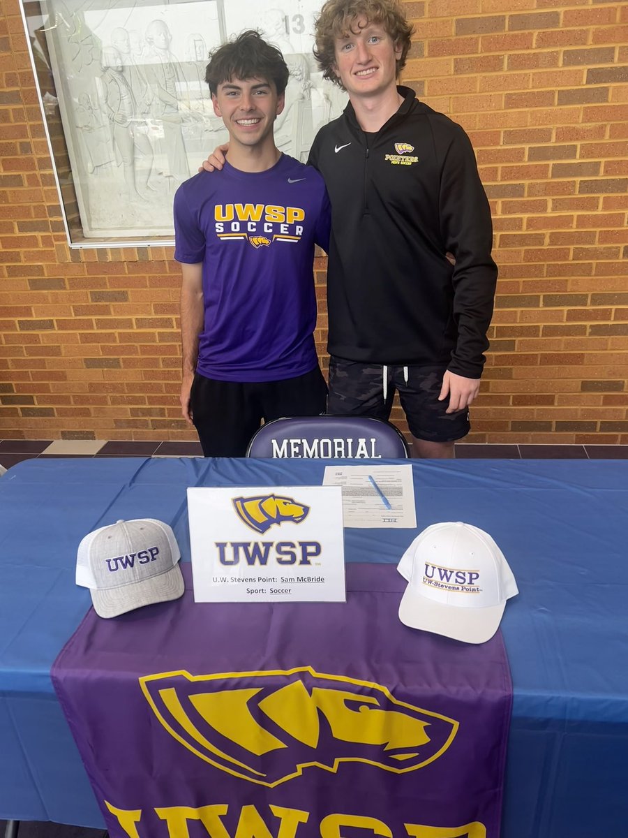 Proud of these two young men. These Pointers will represent on and off the field.
