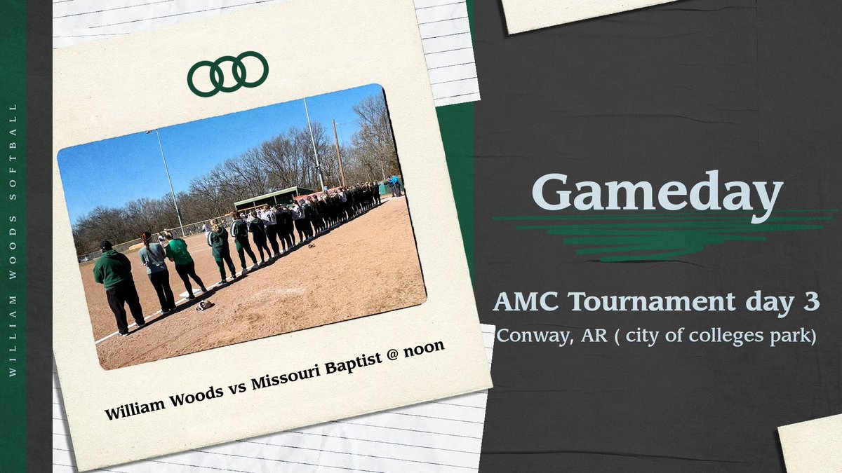 GAMEDAY!! First pitch at noon for day 3!