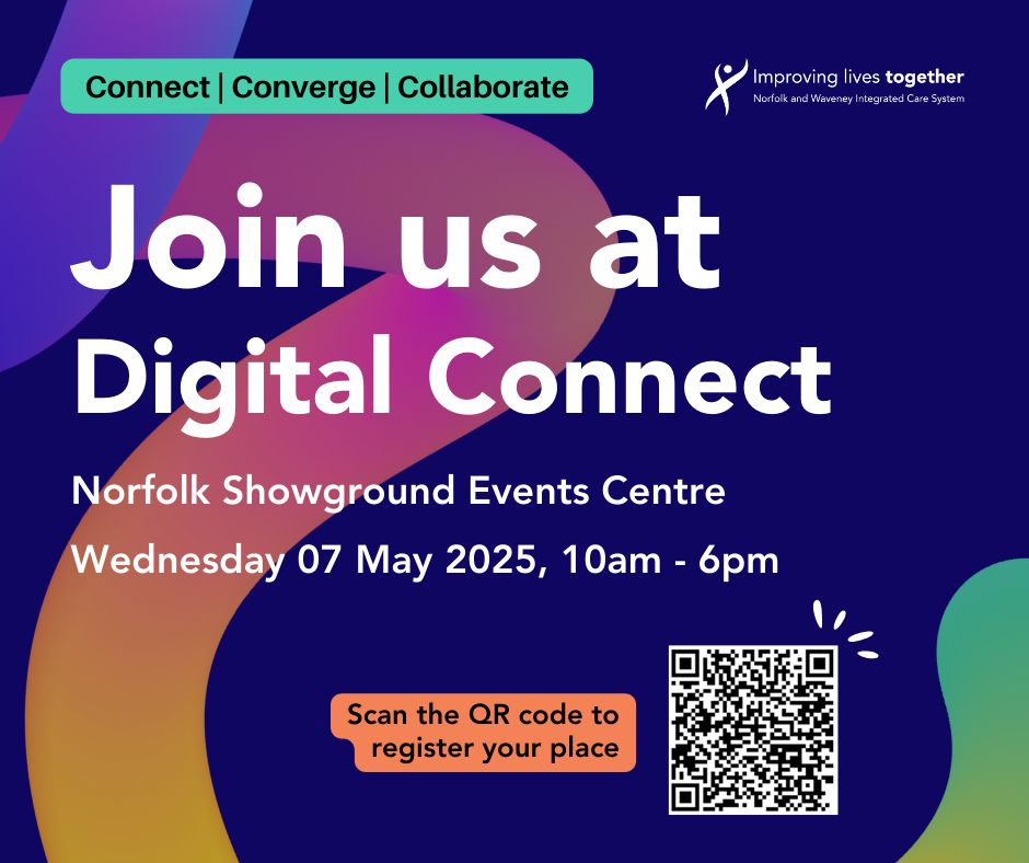 🚀 There's still chance to join us at Digital Connect 2025! 🚀

We’re excited to exhibit at #DigitalConnect2025 hosted by <a href="/NWICBDigital/">NHS Norfolk and Waveney ICB Digital</a> next week at Norfolk Showground!

Let’s chat about streamlining #GPdigital workflows - see you there!

#DigitalHealth #PrimaryCare #HealthTech