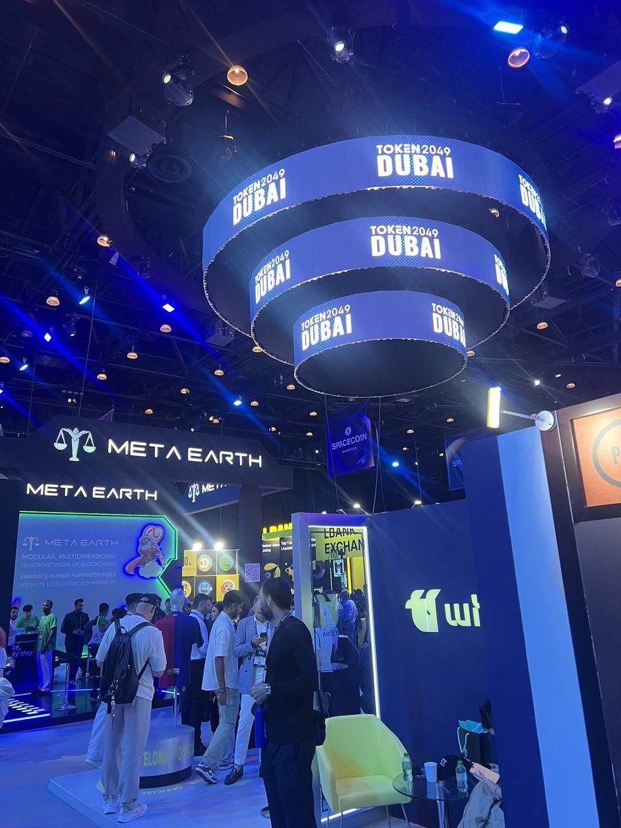 lourdesanchezok's tweet image. Great time on #Token2049