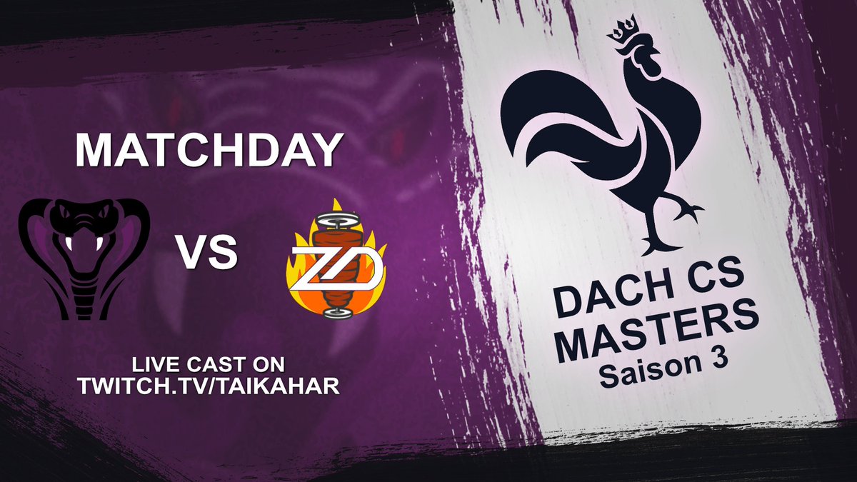 StrynX eSports (@strynx_esports) on Twitter photo Am Sonntag ist unser nächstes Match in der <a href="/dachcs/">DACH CS Masters</a> Masters!
Es ist ein Kampf um den Klassenerhalt!
🏆 <a href="/dachcs/">DACH CS Masters</a> Masters, Spkl. 3
📅 04.05.
🕑 19:00 Uhr
🆚 #Zwiebeldöner
📺 twitch.tv/TaiKahar
🎙️ <a href="/TaiKahar/">Tai Kahar</a>
GL & HF!
#goStrynX #dachcs Am Sonntag ist unser nächstes Match in der <a href="/dachcs/">DACH CS Masters</a> Masters!
Es ist ein Kampf um den Klassenerhalt!
🏆 <a href="/dachcs/">DACH CS Masters</a> Masters, Spkl. 3
📅 04.05.
🕑 19:00 Uhr
🆚 #Zwiebeldöner
📺 twitch.tv/TaiKahar
🎙️ <a href="/TaiKahar/">Tai Kahar</a>
GL & HF!
#goStrynX #dachcs