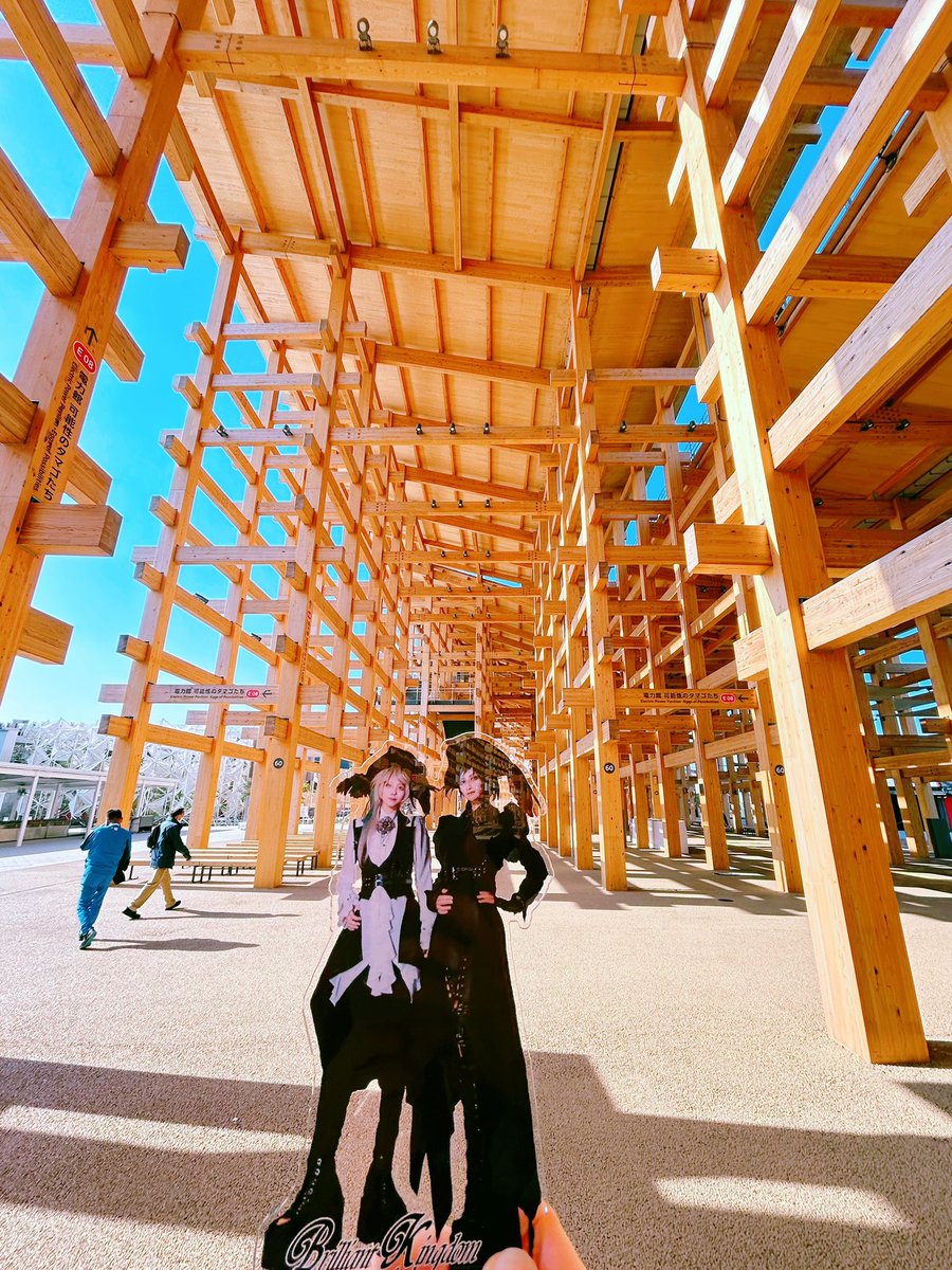 bk00bk's tweet photo. 大屋根リングは日本の伝統的な「貫工法」と現代技術の合わせ技で建築され、世界最大の木造建築としてギネスに載った今回の #大阪・関西万博 のシンボル✨
ネット情報にだけ耳を傾けるより、絶対自分で体験して判断した方がいい✨ 
半年限定の唯一無二の圧巻の体験です✨
#EXPO2025 https://t.co/KiyOKdMA6d