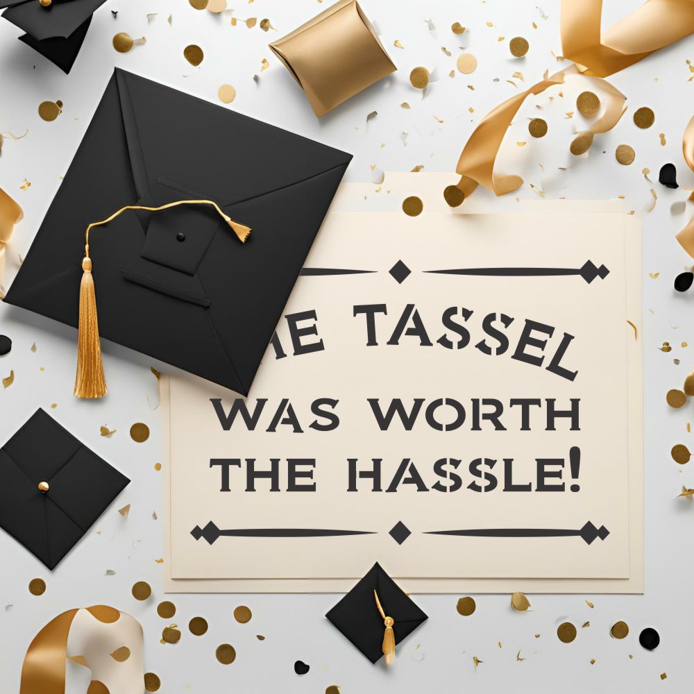 Designerstencil's tweet photo. 🎓 Celebrate your Grads with custom DIY decorations using Graduation Stencils for 25% OFF!
🔥 Shop now and save https://t.co/UZNbgZ6bTz
USE CODE: GRADS25 at checkout for 25% OFF.  📅 Hurry Sale ends May 7! 
#GraduationParty #DIYGraduation #PartyDecorIdeas #DesignerStencils https://t.co/VdKJjC4ywm