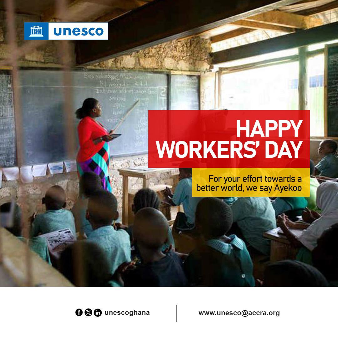 From us to every worker out there. Thank you.