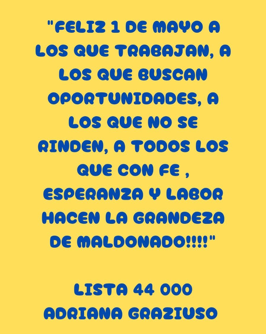 ADRIANA GRAZIUSO LISTA 44 MIL (@adrianagraziuso) on Twitter photo 