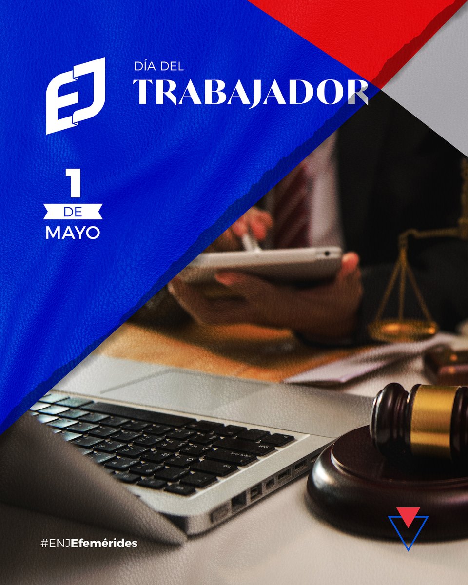 En este Día del Trabajador, rendimos homenaje a quienes, trabajan cada día por una justicia que inspire confianza.
Desde la Escuela Nacional de la Judicatura, reafirmamos nuestro compromiso con la formación para la construcción de una justicia accesible, ágil y confiable