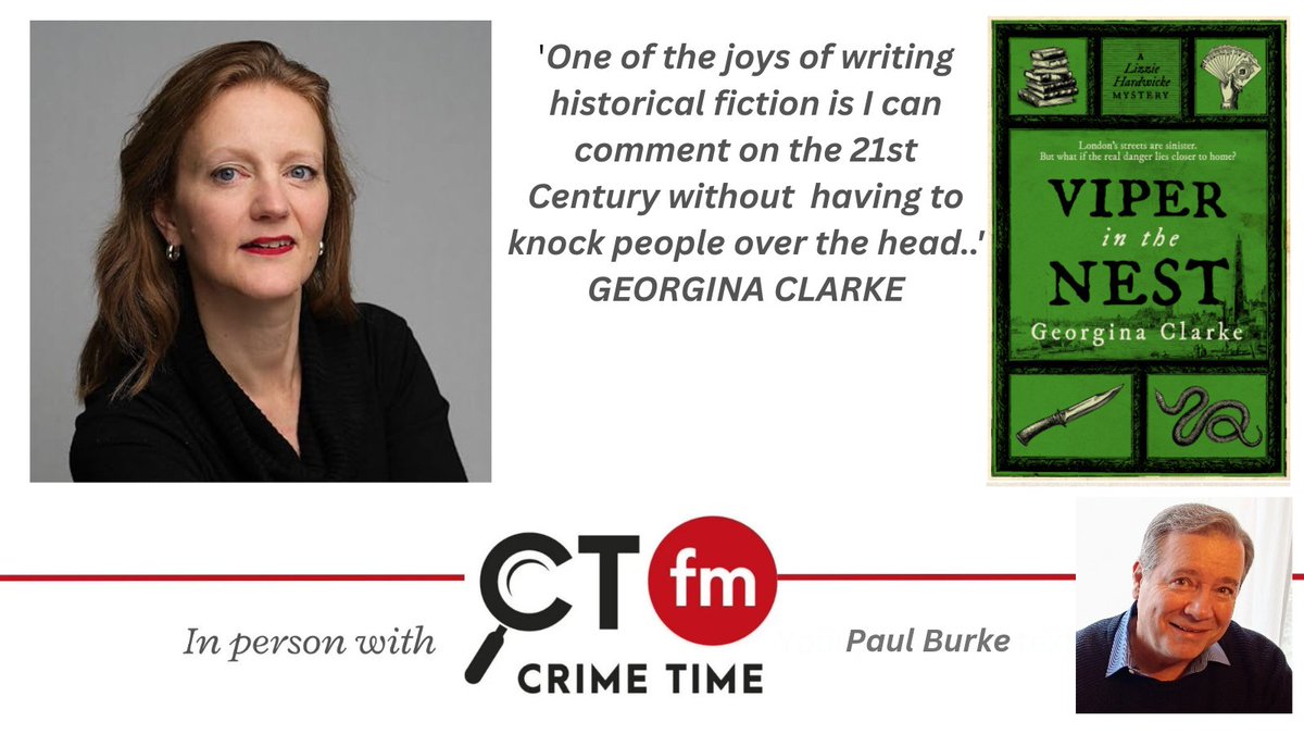 Crime Time FM chats to <a href="/clarkegeorgina1/">Georgina Clarke - 💚 VIPER IN THE NEST 🐍🗡</a> <a href="/VERVE_Books/">VERVE Books</a> <a href="/OldcastleBooks/">Oldcastle Books</a>
Podfollow pod.fo/e/2c8099 apple.co/3znb7b5 
<a href="/L_Macdougall/">Laura Macdougall (she/her) 🏳️‍🌈</a> <a href="/UA_Books/">United Agents Books</a> <a href="/queensfdn/">Queen's Foundation</a>