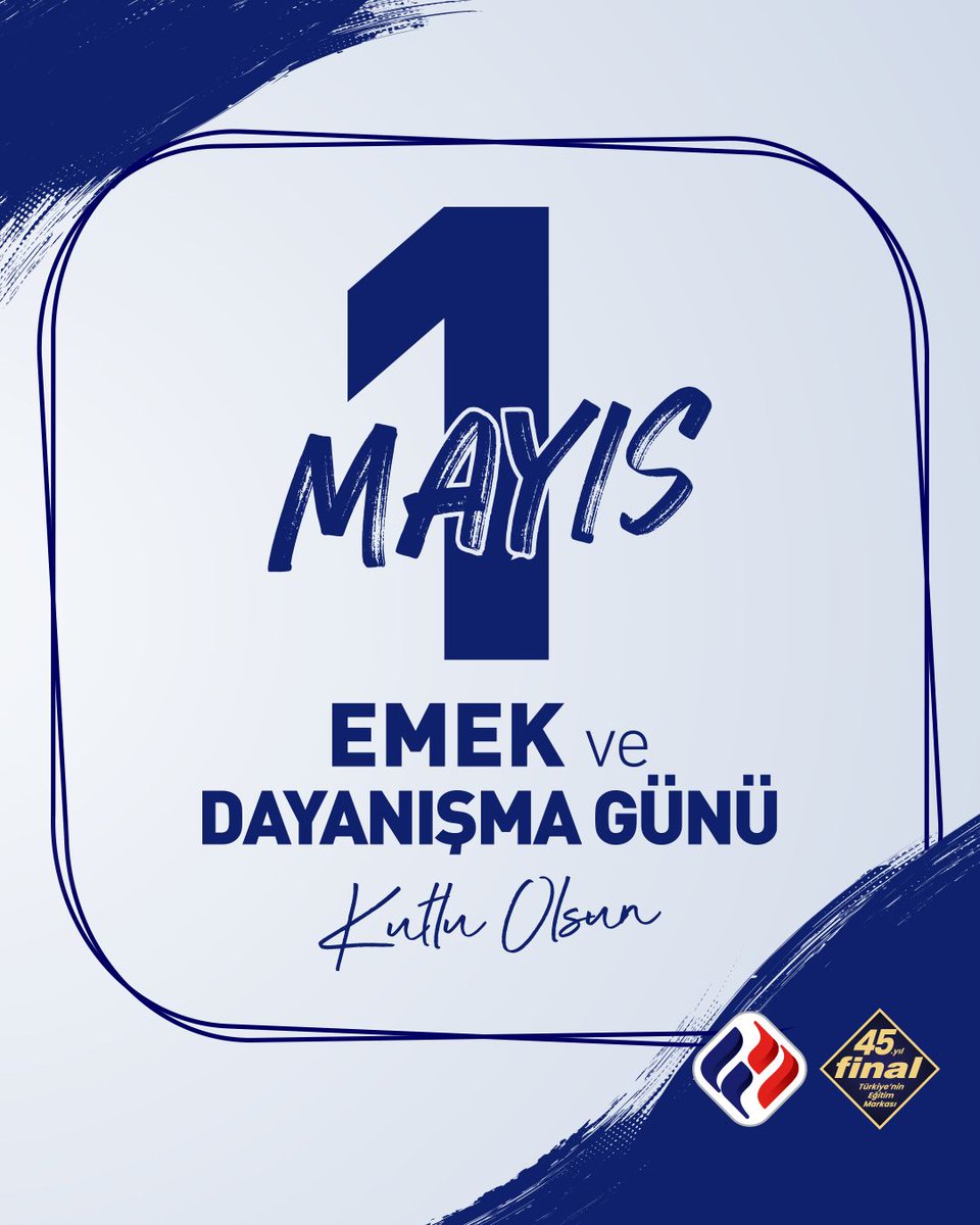 Emeğin ve dayanışmanın günü kutlu olsun! 💙
#1MayısEmekveDayanışmaGünü