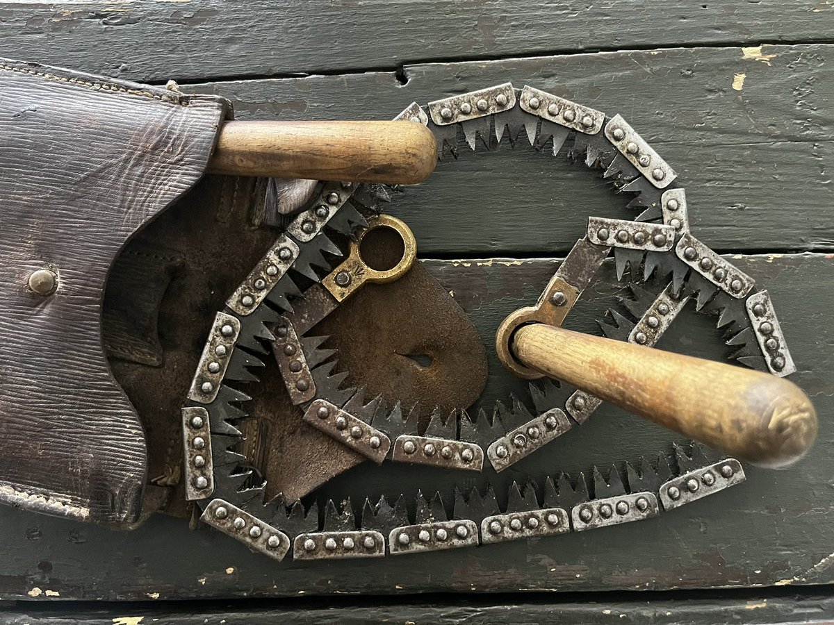 Royal Engineers WW1 saw: a generous donation to my mobile museum from <a href="/niall_mcnelis/">Niall McNelis</a>