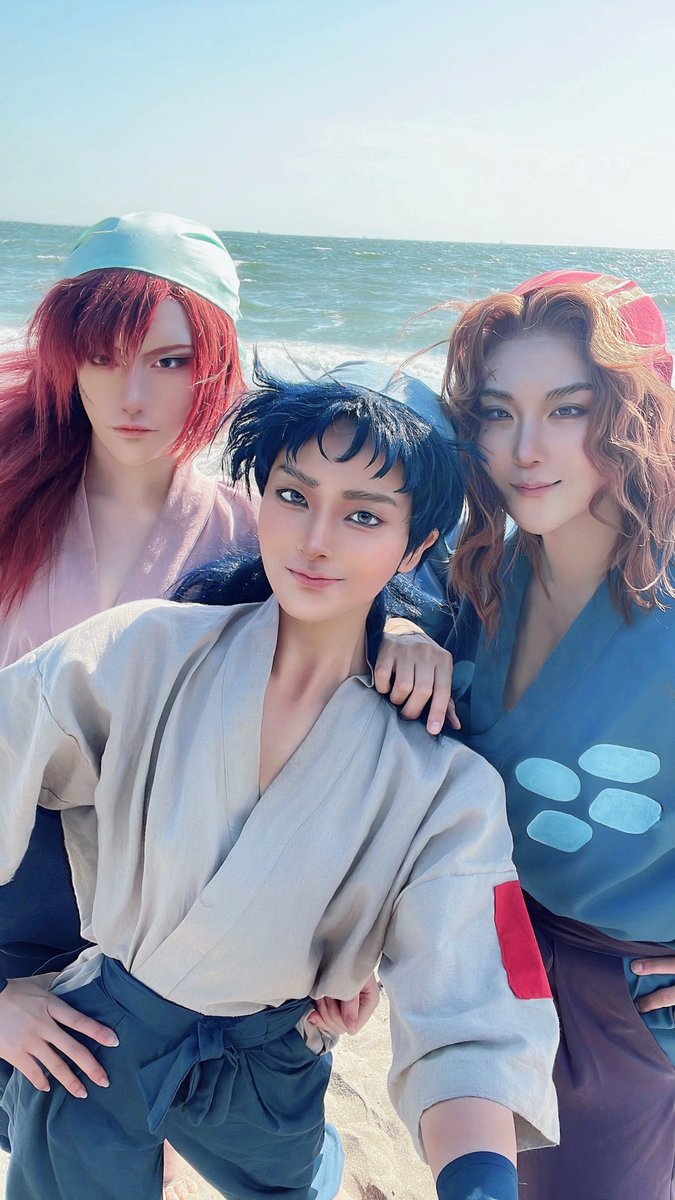 tunamo_dayo's tweet image. cos⚠︎忍たま

水軍してきました〜！⚓️🌊 
アニキ達、かっこいい〜😭✨🌊🌊