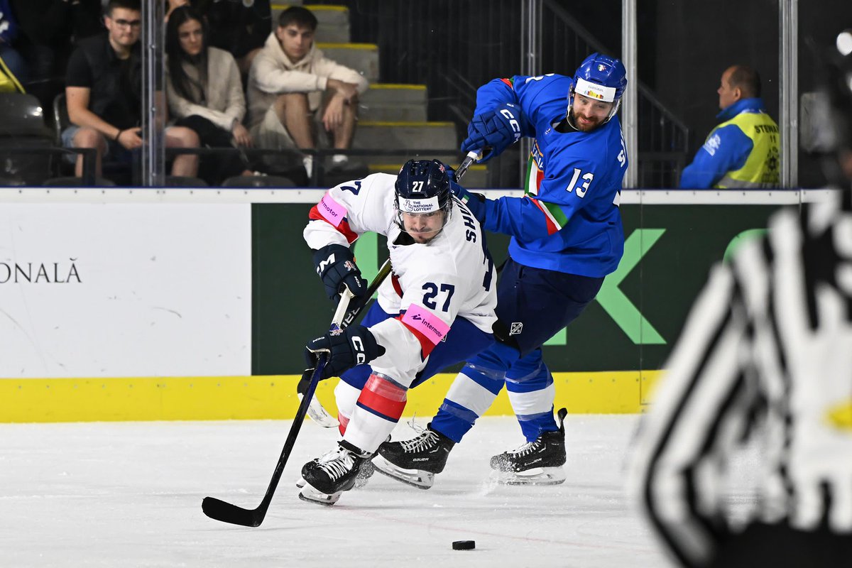 A 5-1 win for Great Britain over Italy this afternoon with both of our Steelers boys getting an assist!! 🤩

📸 Dean Woolley
#SteelersHockey