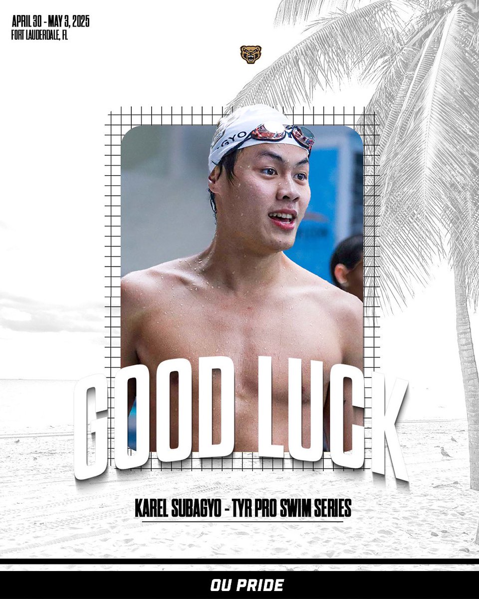 Good luck Karel at the TYR Pro Swim Series this Weekend!