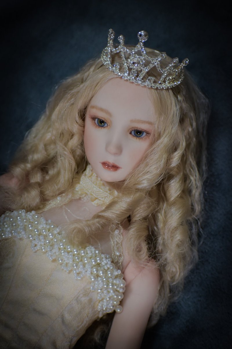 「Claire de  lune」
姫とライオンのペアで参加させて頂きます 
どうぞ宜しくお願い致します🫶🏻︎
#創作人形 #ビスクドール