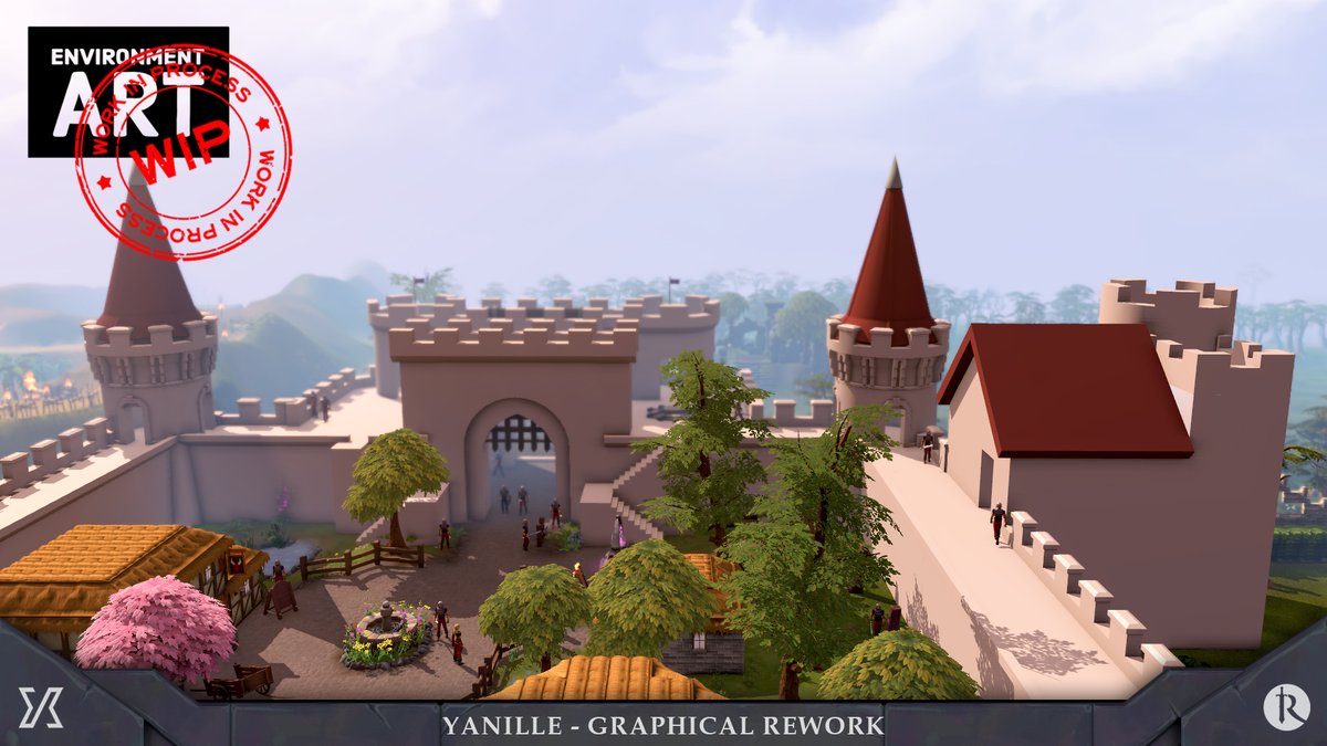 Mod Zact (@jagexzact) on Twitter photo Been working with <a href="/JagexPebble/">Mod Pebble</a> this Gamejam to give Yanille a much-needed graphical rework! 😁We're going to have one hell of a castle architectural kit after this!
#rs3 #runescape #gamejam Been working with <a href="/JagexPebble/">Mod Pebble</a> this Gamejam to give Yanille a much-needed graphical rework! 😁We're going to have one hell of a castle architectural kit after this!
#rs3 #runescape #gamejam