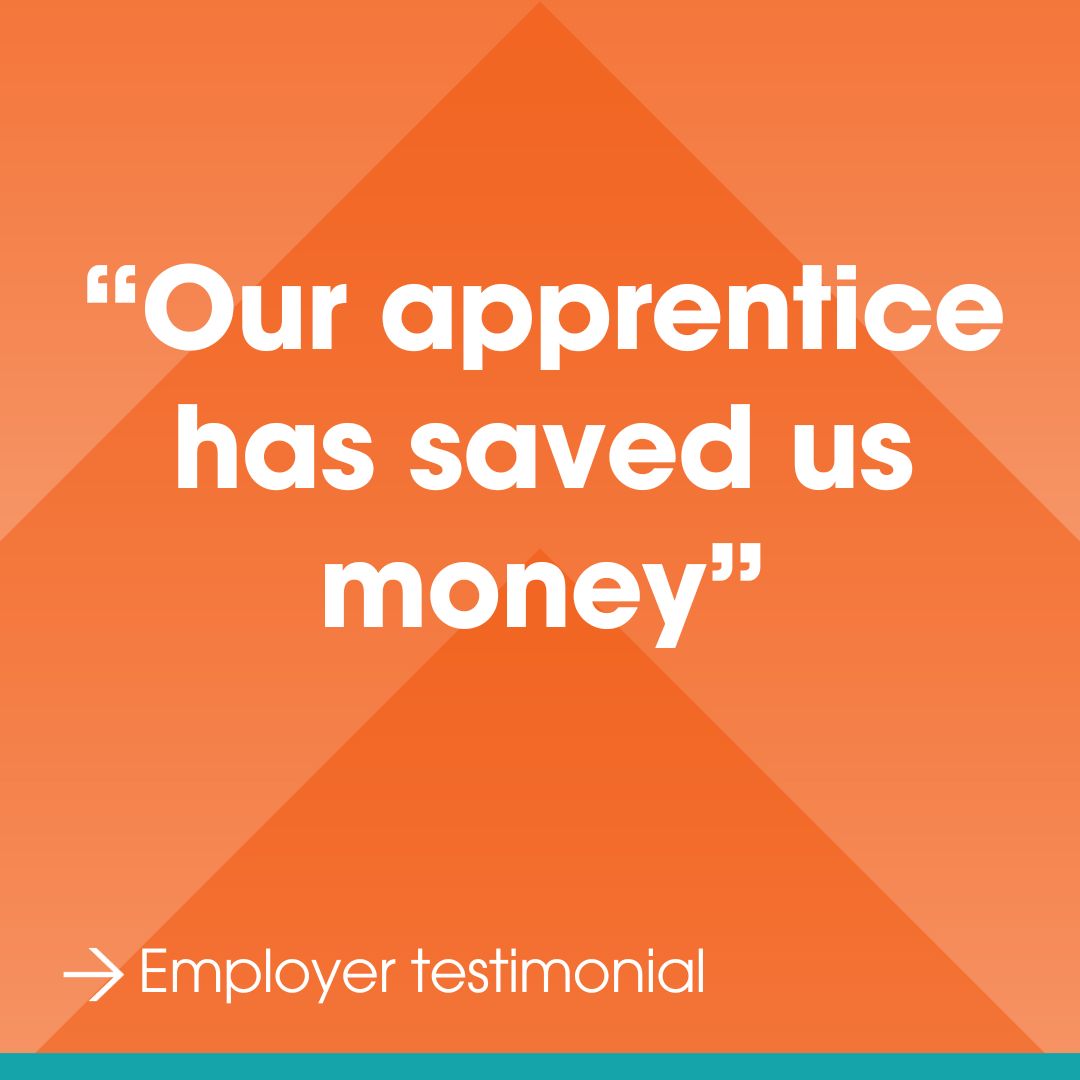 Ward manager, Karen at Gloucestershire  Health and Care NHS Foundation Trust, told us that her business admin apprentice has saved the Trust the equivalent of the cost of a new ECG machine with a new prompt sheet for relatives.

#apprenticeships