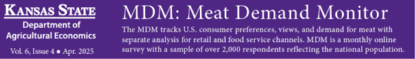 TonsorGlynn's tweet photo. Meat Demand Monitor (#MDM) APR report just posted to @AgManagerInfo @BeefCheckoff @PorkCheckoff #BeefCheckoff #PorkCheckoff https://t.co/q3ADqSR0Ib https://t.co/gn7cdYtVfH