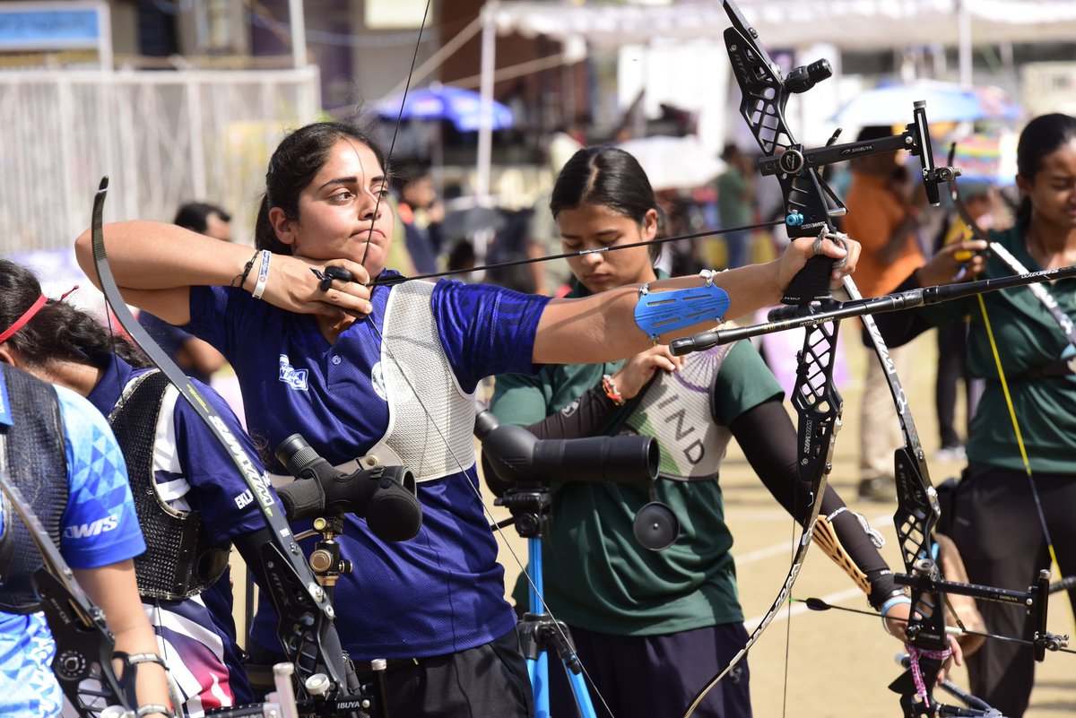 3rd NTPC Khelo India National Ranking for Women Archery Tournament  at Bhopal, Madhya Pradesh 🎯🏹

Glimpses of the Tournament 🏹🏹

#indianArchery #ntpcarchery 
#NTPCNRWAT #kheloindiawomen #WomenNRAT #ntpcnational #archerytournament
#Archery #Madhyapradesh🏹