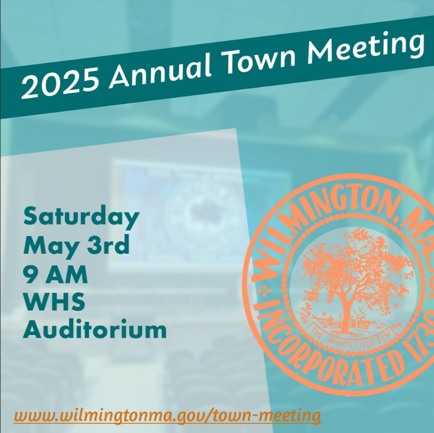 What’s the best way to spend a rainy Saturday? Voice your opinion at Annual Town Meeting!  See you there!
