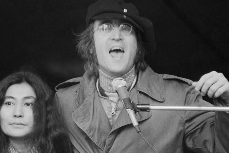 Yoko Ono  y  John Lennon