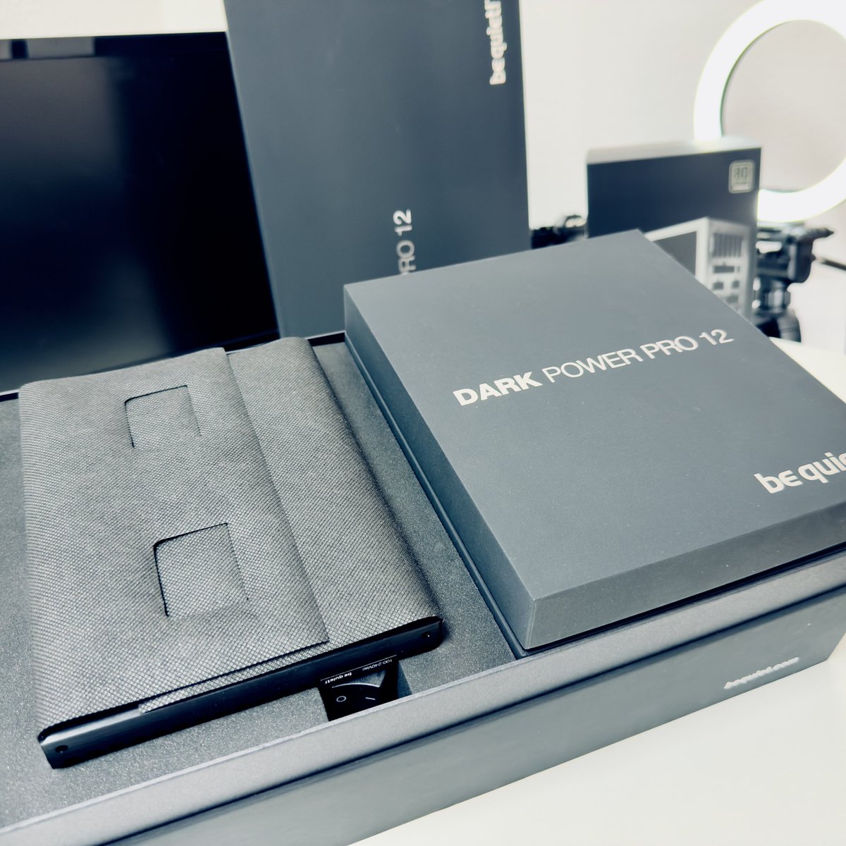 impossible_fix's tweet image. Unboxing be quiet! Dark Power Pro 12, 1500W, 80+ Titanium (BN312).

#bequite #psu #pc #power #unboxing #titanium