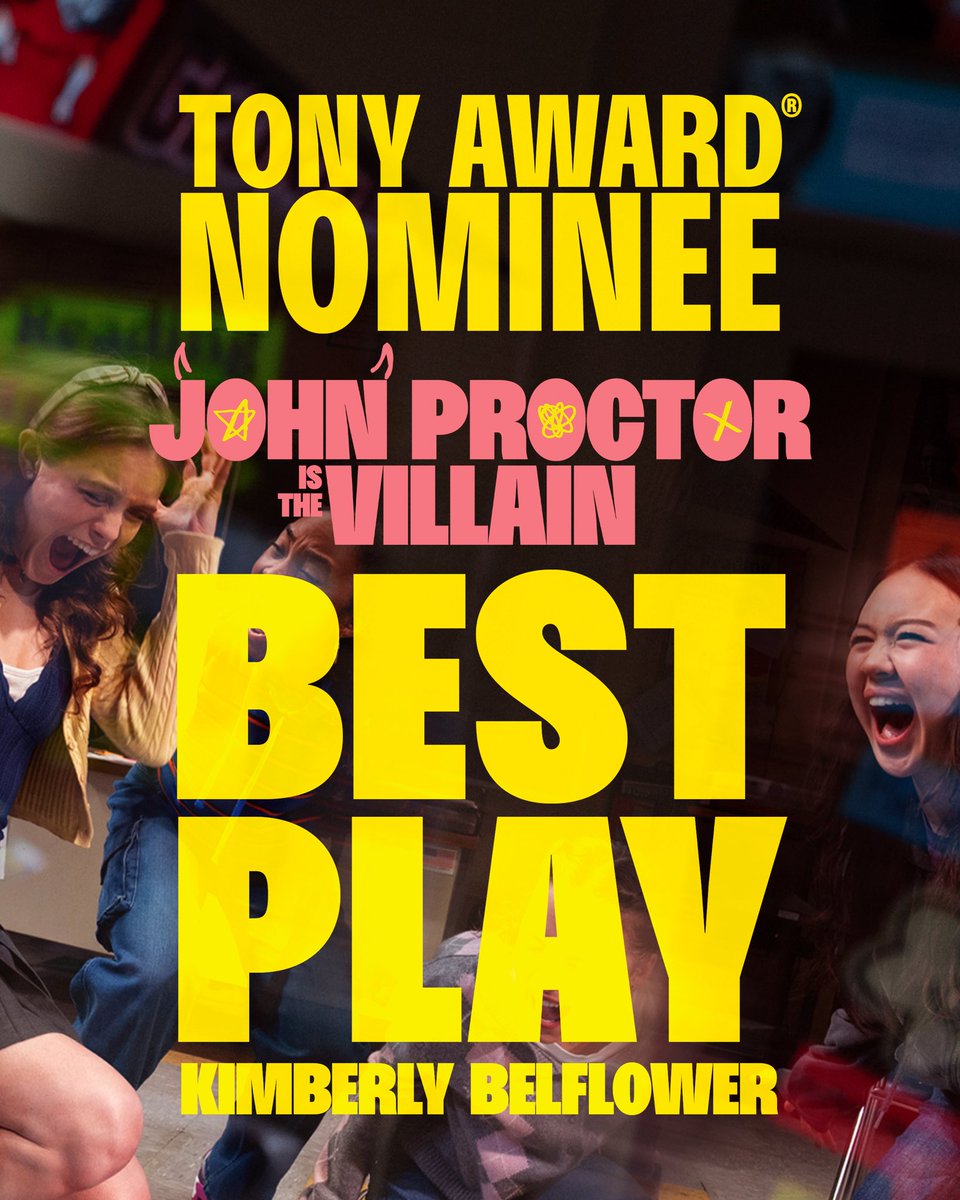 fire will spread 🔥 JOHN PROCTOR IS THE VILLAIN is nominated for best play.