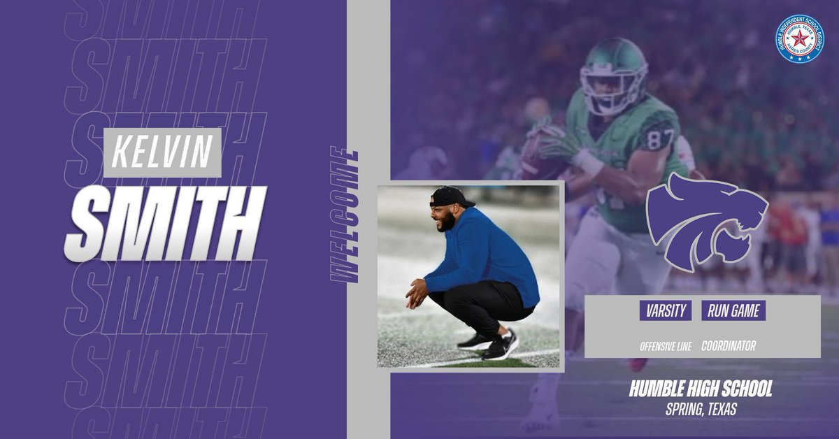 Robert Murphy (@coach_robmurphy) on Twitter photo Wildcat Nation please help me welcome our new offensive line coach <a href="/CoachKSmith__/">Kelvin Smith, M.Ed.</a> !!! He comes to us by way of Spring Dekaney High School where he served in the same capacity. Coach has coached at Beaumont Westbrook and North Texas. He was also a 4 year starter for the Wildcat Nation please help me welcome our new offensive line coach <a href="/CoachKSmith__/">Kelvin Smith, M.Ed.</a> !!! He comes to us by way of Spring Dekaney High School where he served in the same capacity. Coach has coached at Beaumont Westbrook and North Texas. He was also a 4 year starter for the