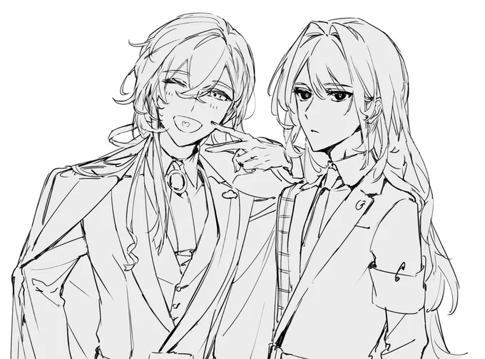 大きい2人 #OC 