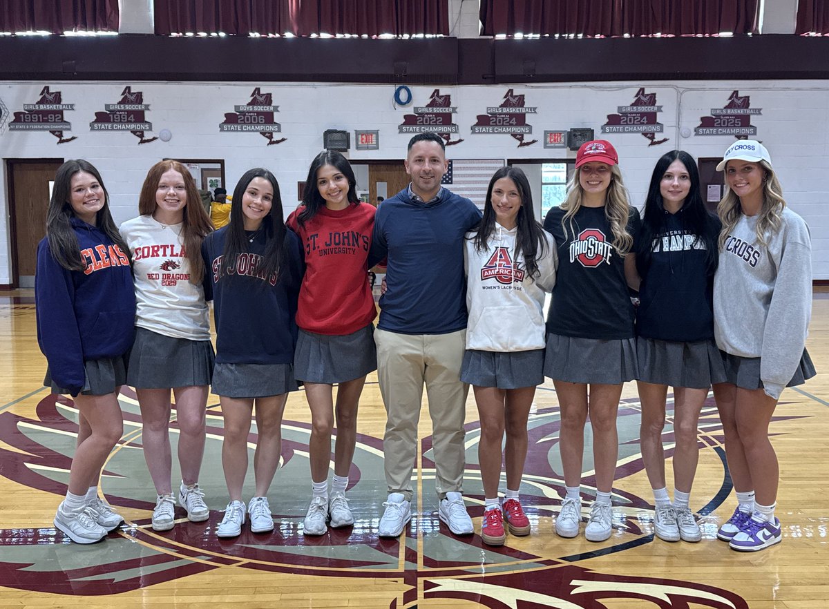 It’s Official: Our Seniors have decided where they’ll be attending college this Fall! We are so happy for these amazing girls who have contributed so much to our soccer program. ⚽️❤️ 

 #GirlsSoccerAMHS #fAMily