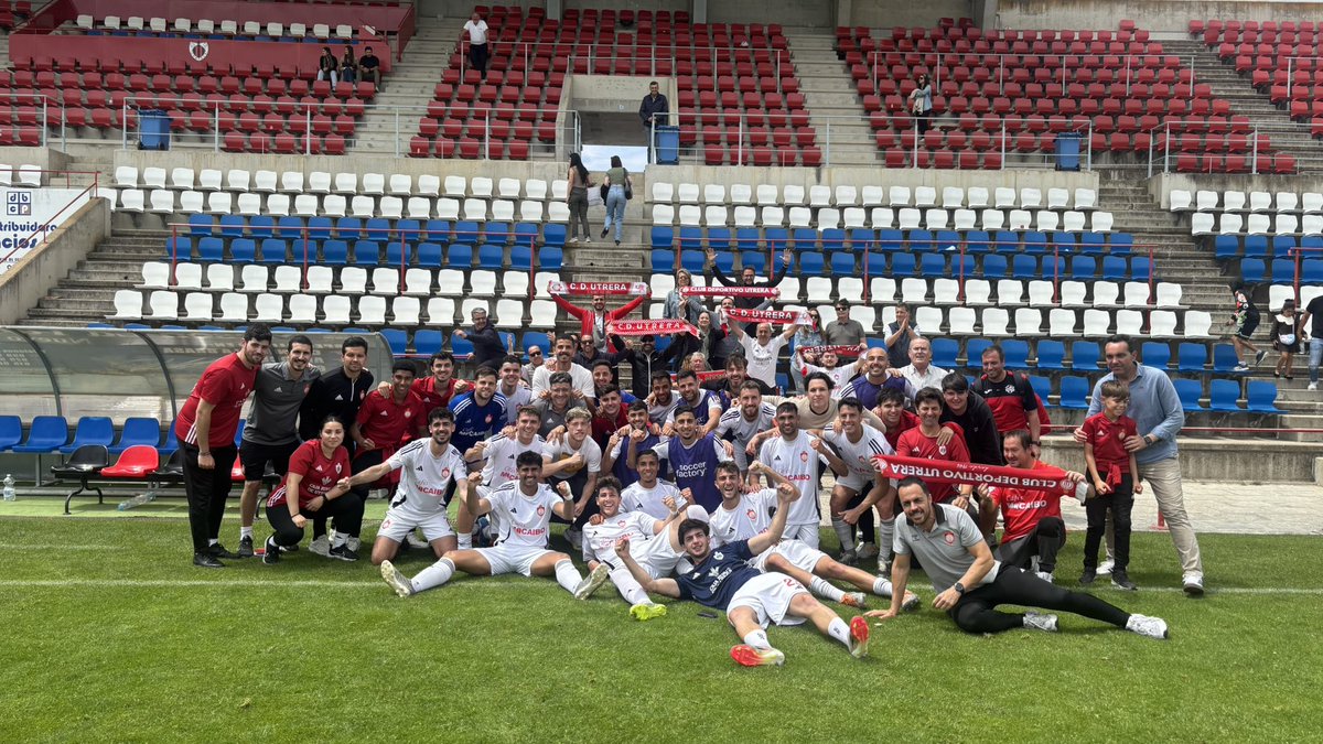 🥳😁| ¡𝐐𝐮𝐞 𝐯𝐢𝐯𝐚 𝐞𝐥 𝐔𝐭𝐫𝐞𝐫𝐚, 𝐦𝐢 𝐞𝐪𝐮𝐢𝐩𝐨 𝐜𝐚𝐦𝐩𝐞𝐨́𝐧ⵑ

#FielesATi | #ADCartayaCDUtrera