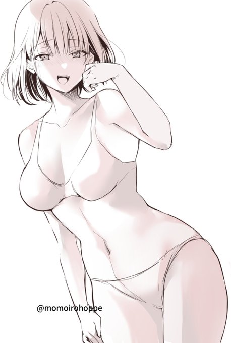 こんくらいの髪の子好き(創作 