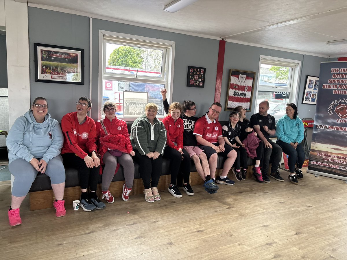 Rovers In The Community (@communityrovers) on Twitter photo Rovers In The Community š“āŖļø
Huge thanks to our brilliant Football For All players from <a href="/NLNIreland/">National Learning Network (NLN)</a> who called in today to support the Havin'alaugh Coffee Morning š
#Bitored | #Since1928 Rovers In The Community š“āŖļø
Huge thanks to our brilliant Football For All players from <a href="/NLNIreland/">National Learning Network (NLN)</a> who called in today to support the Havin'alaugh Coffee Morning š
#Bitored | #Since1928