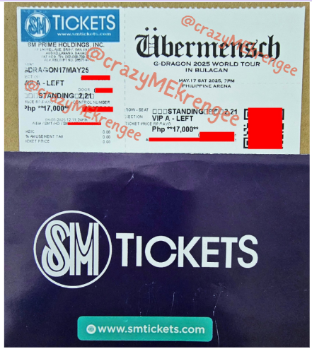 YOSHI_VT's tweet photo. 🎟 Yes, it’s real!
Win 1 VIP-L ticket to G-DRAGON’s BULACAN concert!🎤
📅 Draw: May 3
📍 PH only | Slots still open!
Join here:👉https://t.co/okKpIb8kAB
#GDinPH #VIPGiveaway
#PHKpopFans #YoshiBdayFundraiser