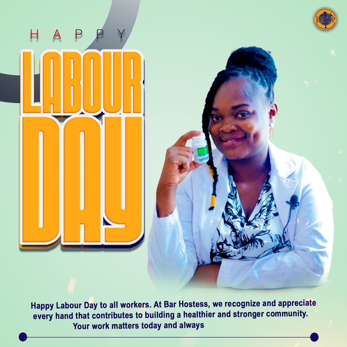 Today, we celebrate the strength, resilience, and dedication of workers everywhere. Happy Labour Day to all, and a heartfelt thank you to Team BHESP for your unwavering support and commitment