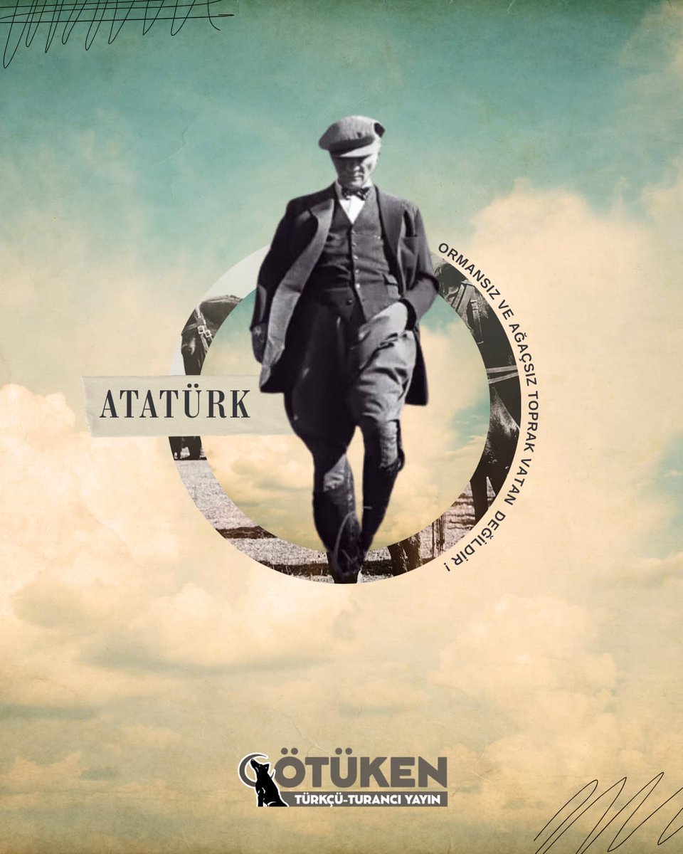 Ormansız ve ağaçsız toprak "vatan değildir.”

Mustafa Kemal Atatürk

#ötükendergisi #mustafakemalatatürk #orman #vatan