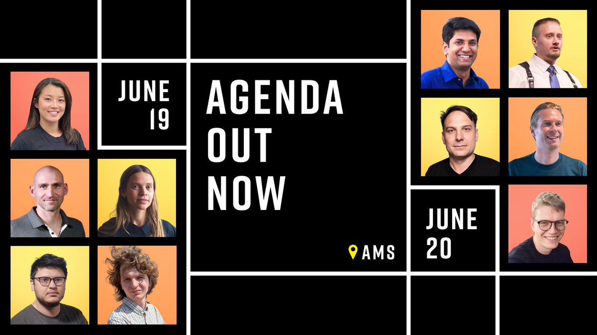 The agenda for Systems Distributed is out now!

Join us in Amsterdam for two days of talks, film references, and systems... distributed!

systemsdistributed.com/agenda