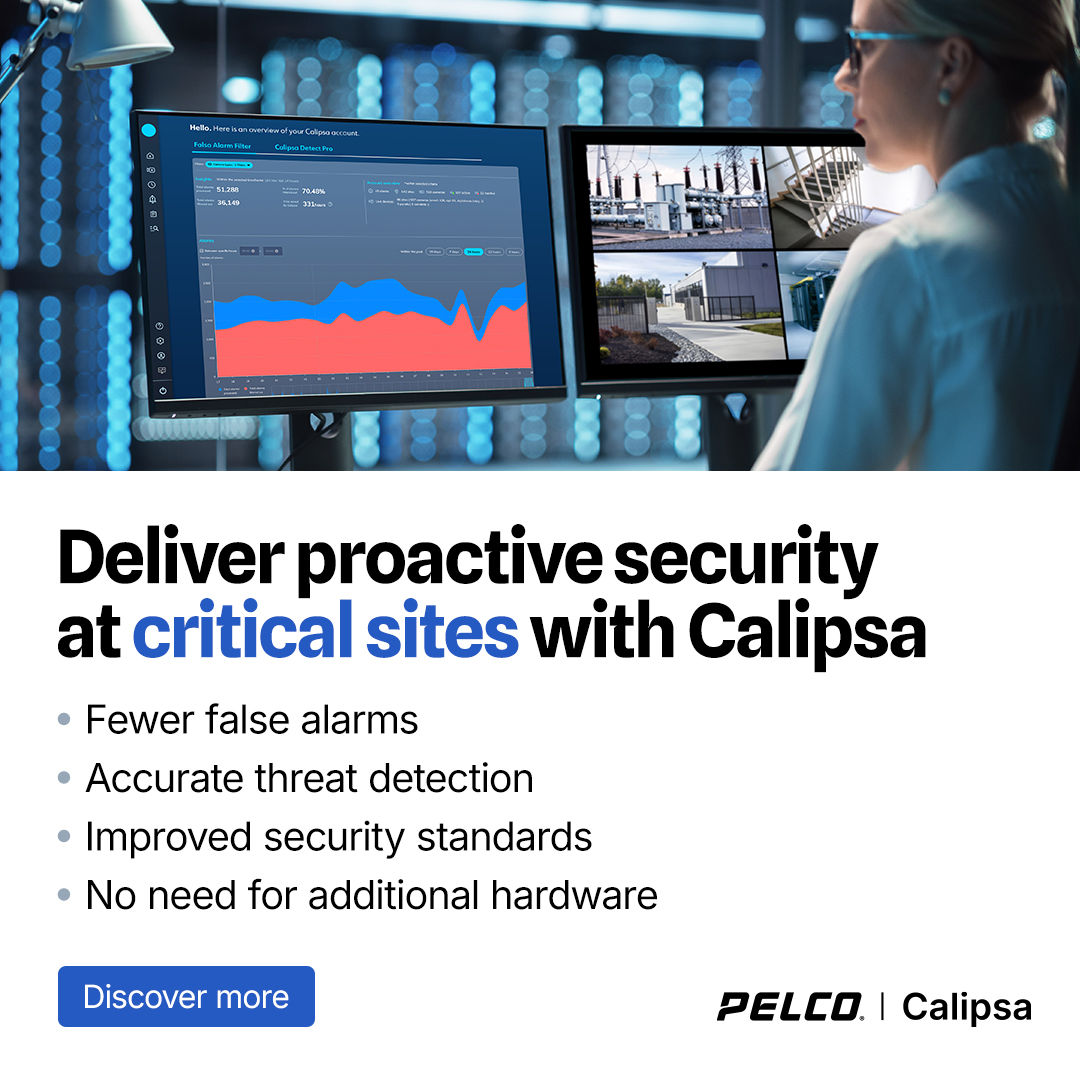Reliable #security that powers our lives. 💪 See how #Calipsa can better safeguard the essential services that help keep communities running by delivering efficient security and minimizing threats to #CriticalInfrastructure. Learn more: hubs.li/Q03kxKXL0