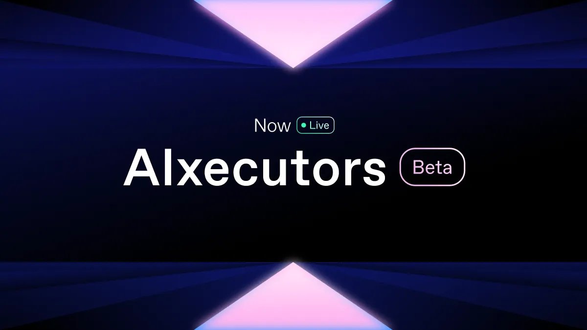 ⚙️ AIxecutor Closed Beta is Live! ⚙️

We’re kicking off a closed beta for AIxecutor, our first step toward bringing AI-driven execution to t3rn.

Five current Executors are testing with us and will continue to do so over the next few days — giving us feedback, sharing insights,