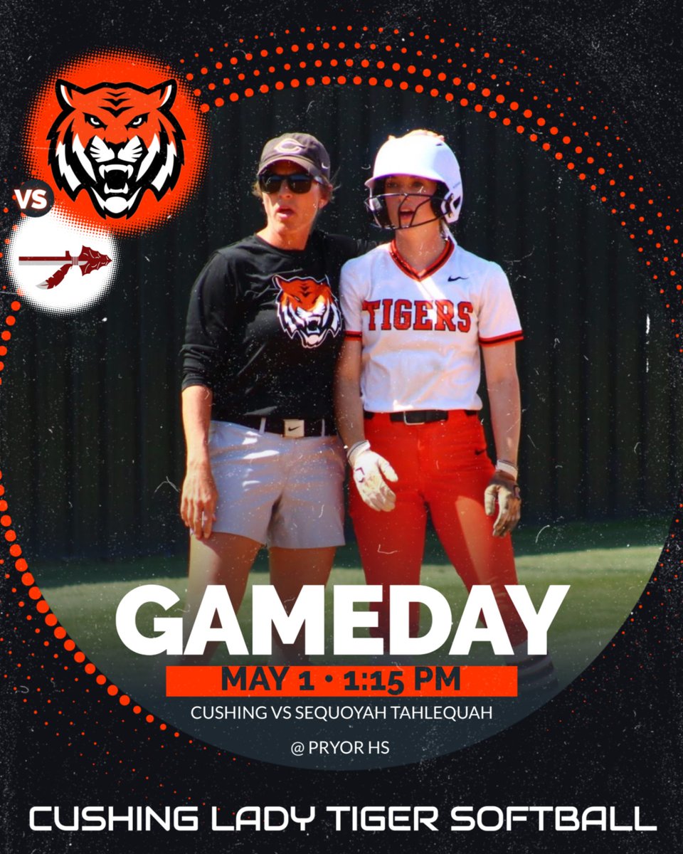GameDay!  Regional Playoffs begin for the Lady Tigers today in Pryor.  First up will be Sequoyah Tahlequah.  Good Luck, Lady Tigers...Score and Win!