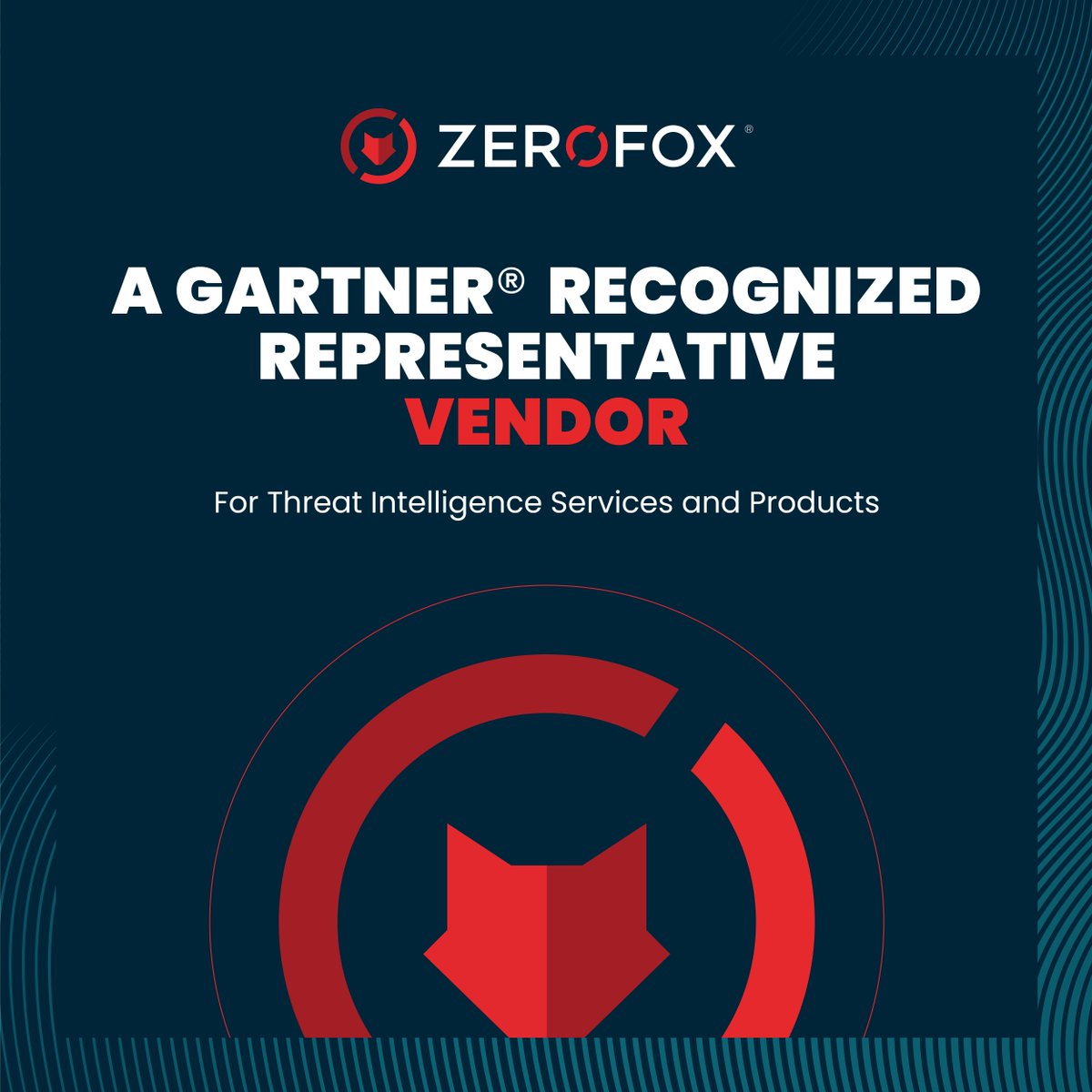 ZeroFox's tweet photo. Drowning in threat intel noise? 🌊

The Gartner® Market Guide for Security Threat Intelligence Products and Services brings clarity. ✨

Sharpen your focus on effective threat intelligence strategies and see vendors in the space. 🔎

Download now. ⬇️ 
https://t.co/YJoAjVZT4f https://t.co/6CsTSaJrmr