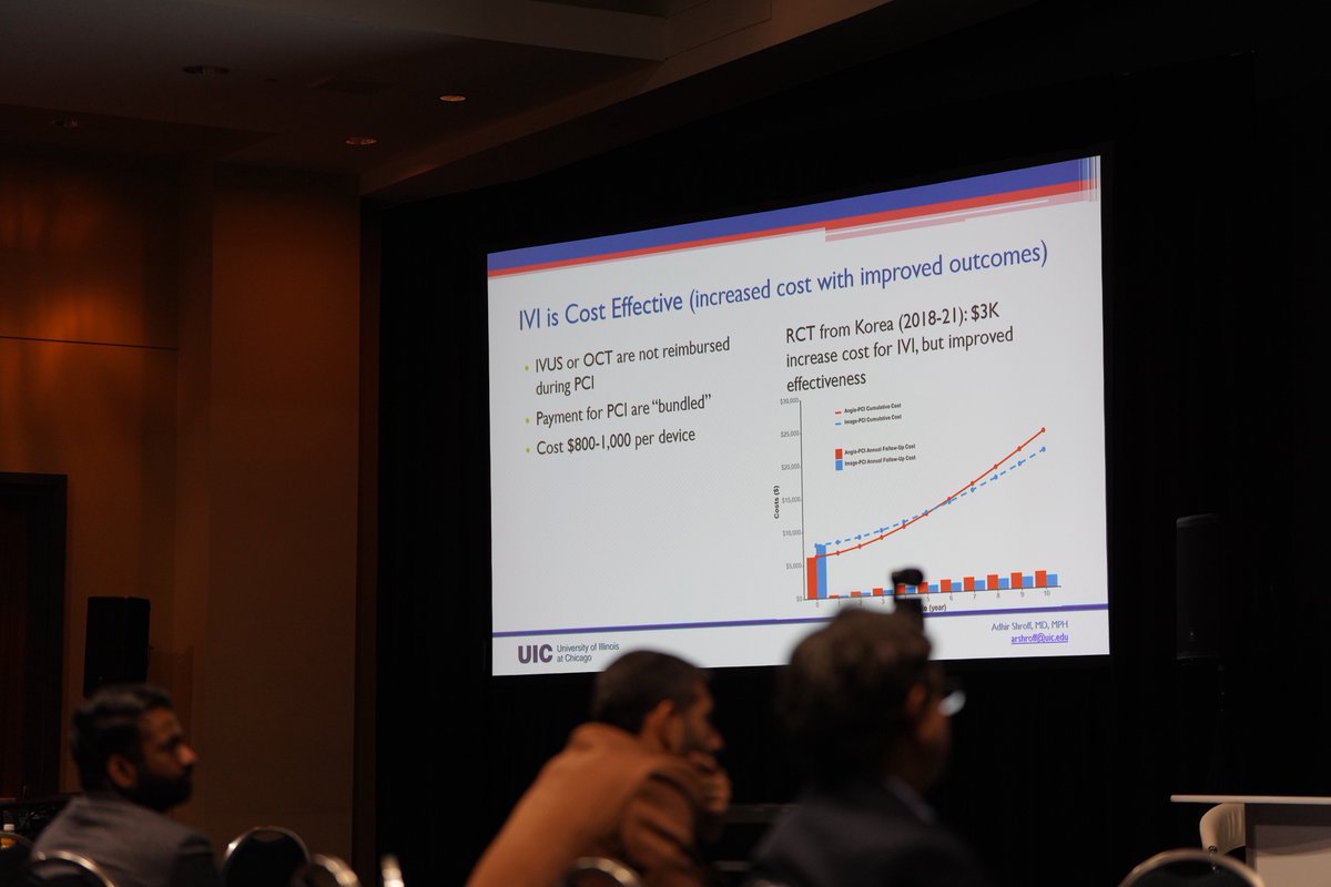 HassanOgran's tweet image. “IVI does increase PCI procedure time… but is it worth it?”
@AdhirShroff at #SCAI2025 @SCAI presents compelling data: for every 1000 patients, IVI prevents dozens of deaths, MIs, and TVRs, despite a few extra minutes.
So why are IVI rates still so low?
#IntravascularImaging…